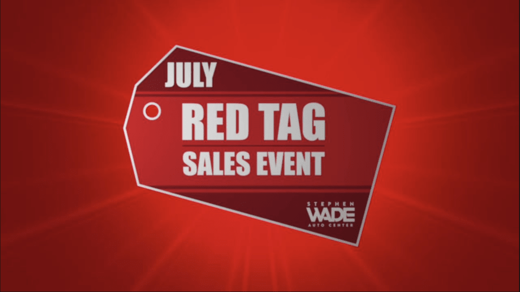 It's July! And that means the RED TAGS are out again!